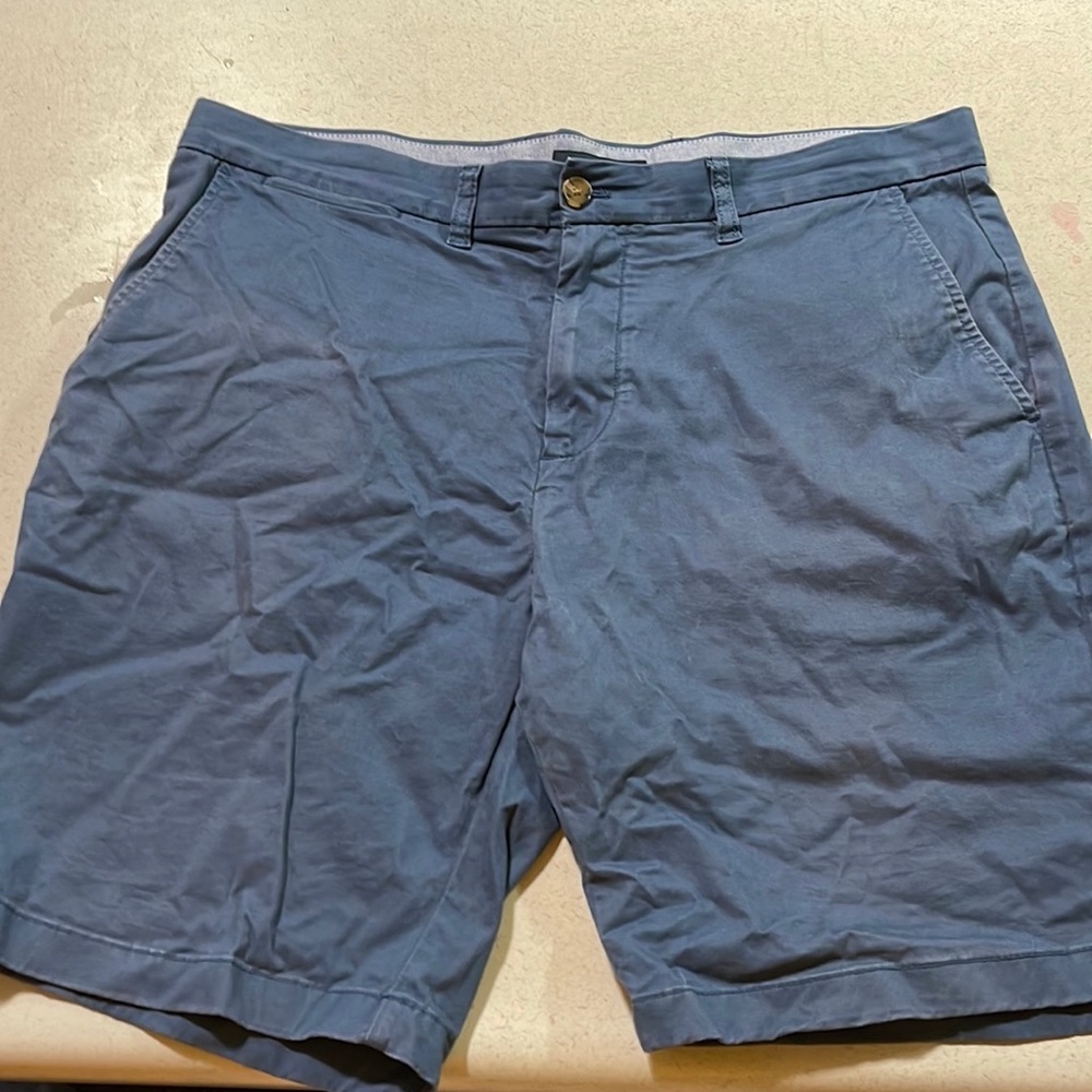 Tommy Hilfiger flat front shorts, navy blue, size 36
